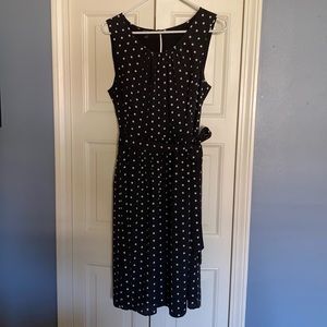 Talbots polka dot dress
